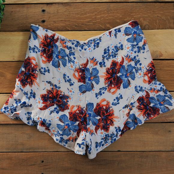 Free People Fiona Printed Flutter Shorts - Picture 5 of 7